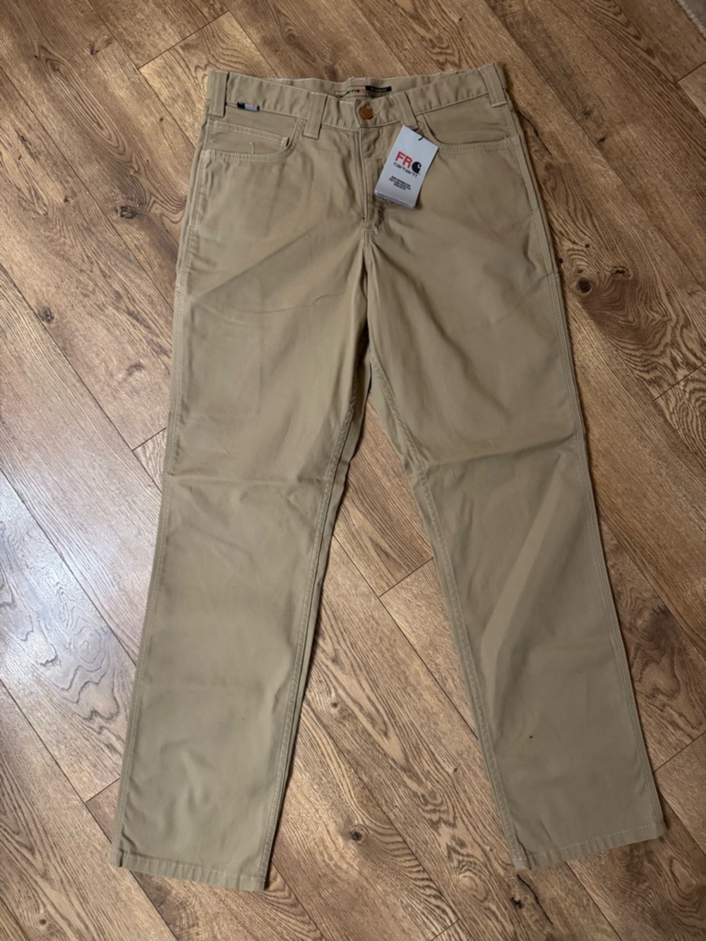 Carhartt Men's Flame Resistant Rugged Flex Canvas Work Pants 32x32 NWT